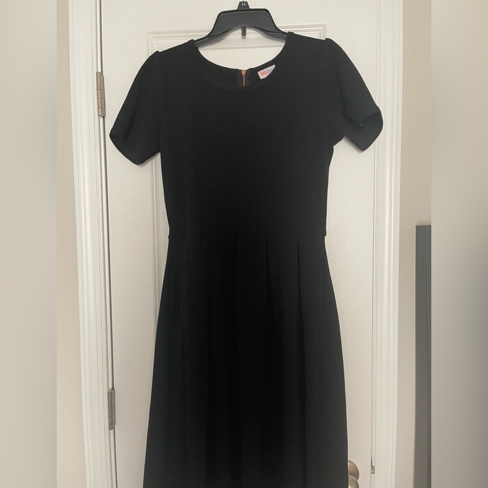 LuLaRoe black Amelia dress
